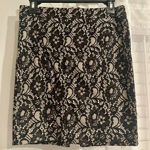 Express Lace Pencil Skirt